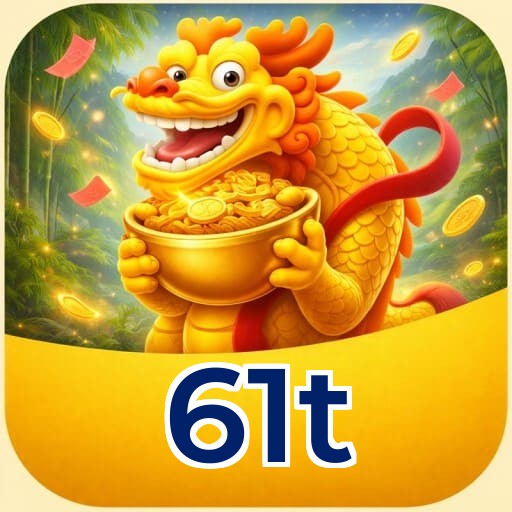 Interface do aplicativo 61t mostrando jogos disponíveis no iOS e Android